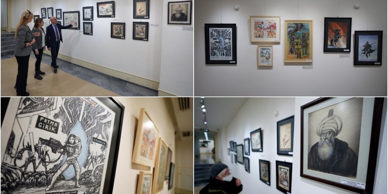 Otuz Yıldır Biriktirdiği Mizah Kültürünü Yansıtan İllüstrasyon Koleksiyonunun İlk Sergisini Açtı