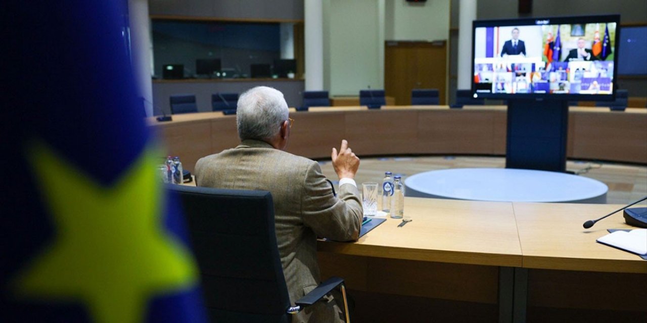AB Liderleri, 6 Mart'taki Olağanüstü Zirve Öncesi Video Konferans Toplantısında Buluştu