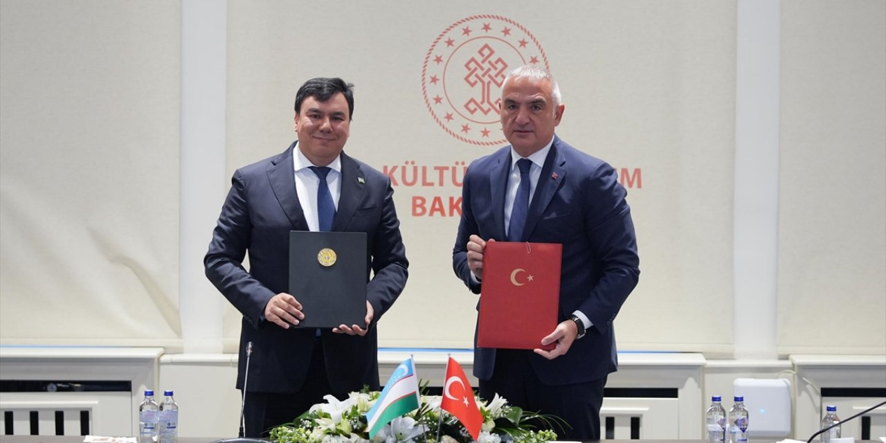 Türkiye İle Özbekistan Arasında Turizm Alanında Niyet Protokolü Ve Eylem Planı İmzalandı