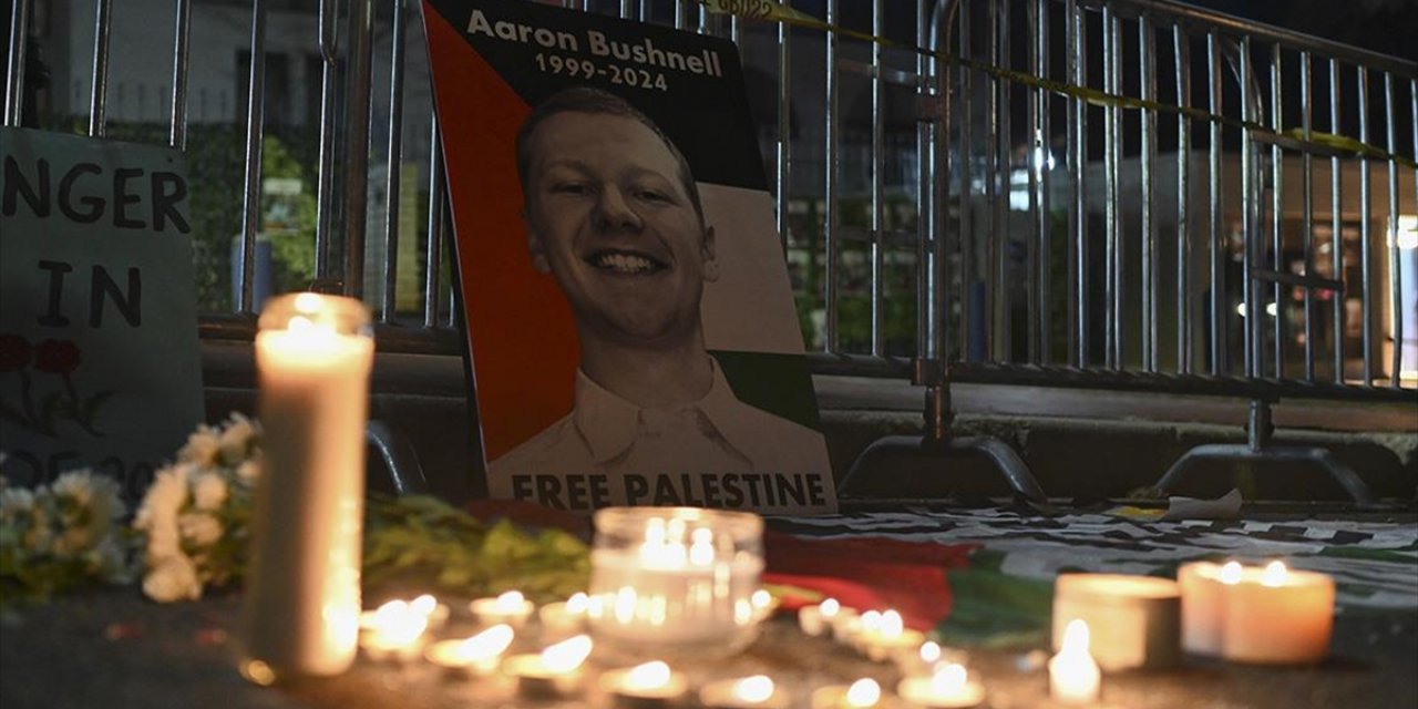 ABD'de, Gazze'ye Destek İçin Kendini Yakan Bushnell Ölümünün Birinci Yılında Anıldı