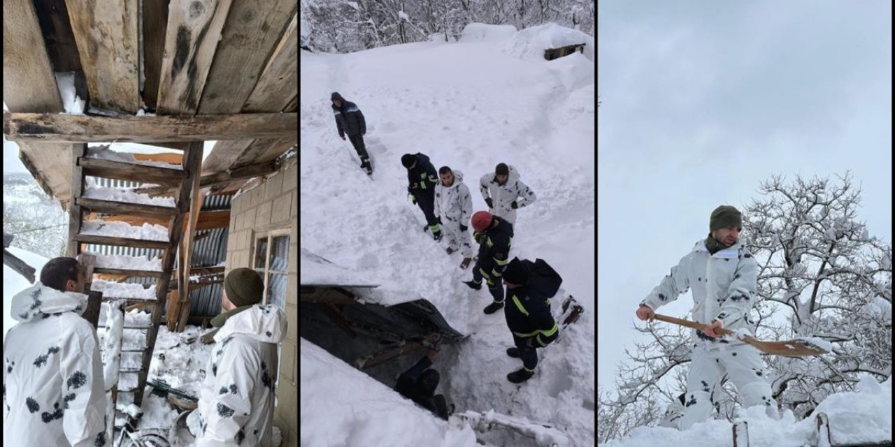 Gürcistan'da Yoğun Kar Yağışı Hayatı Olumsuz Etkiliyor