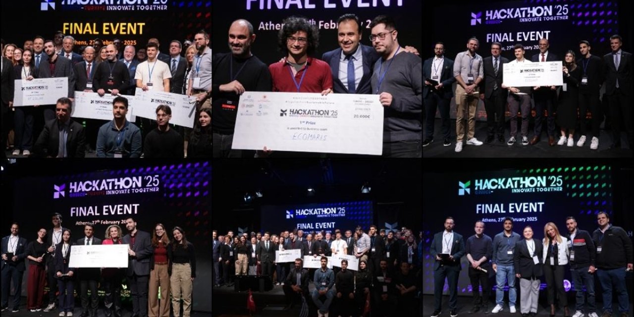 Türkiye-Yunanistan Hackathonu'nun Finali Atina'da Yapıldı