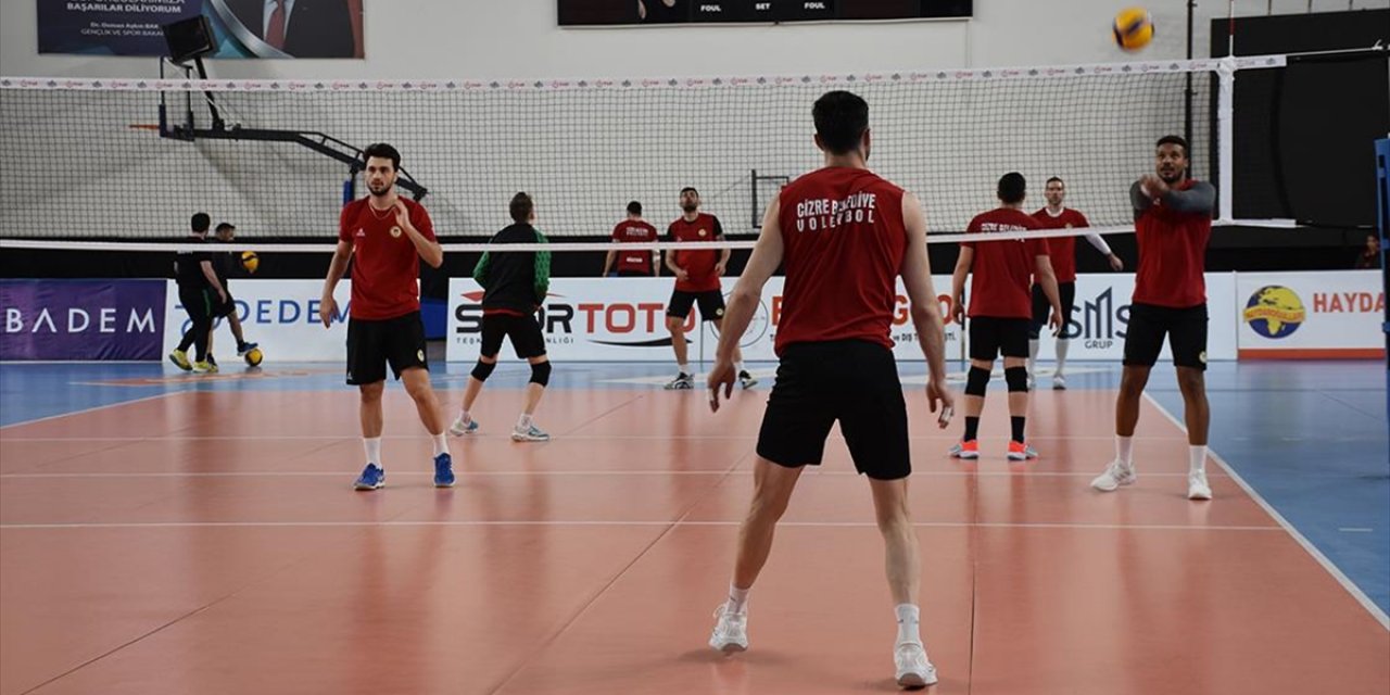 Cizre Belediyespor Erkek Voleybol Takımı, Ligde Kalmayı Garantilemek İstiyor
