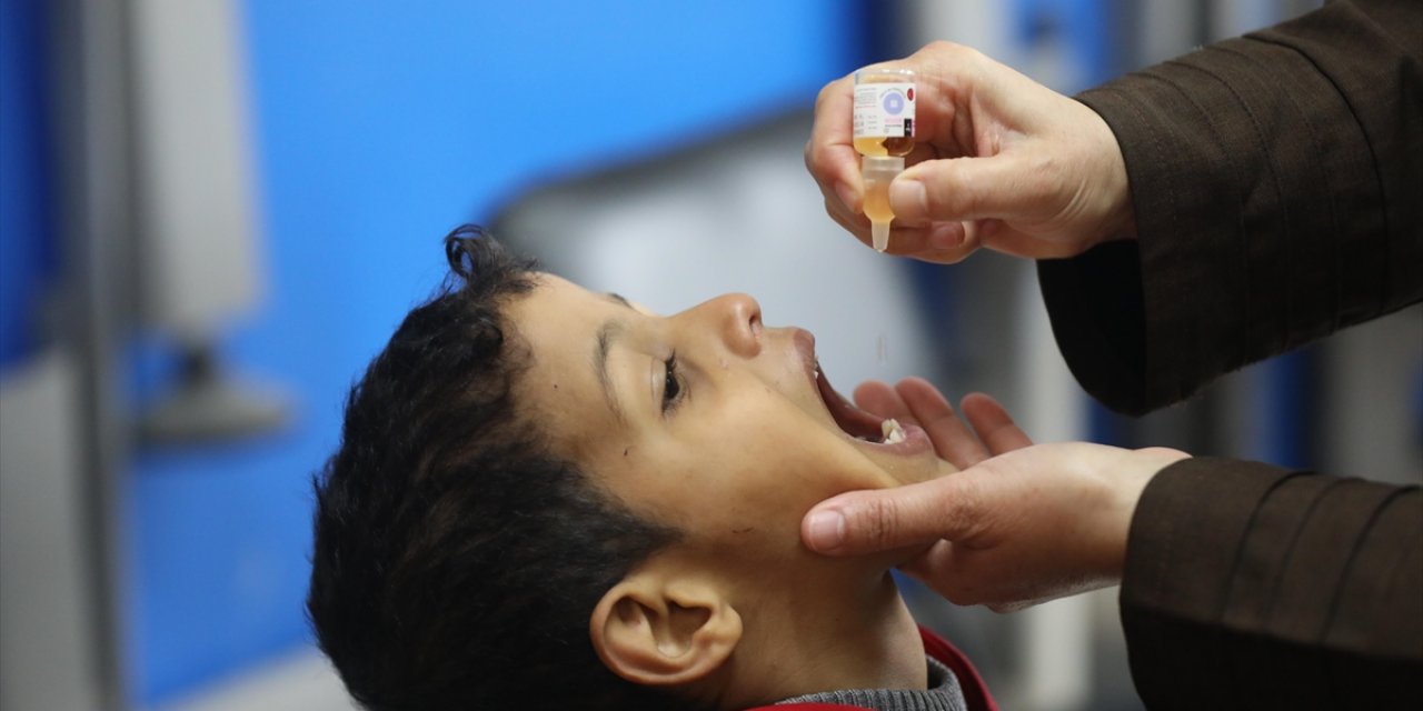 DSÖ'ye Göre İnsani Yardım Erişimi, Gazze'deki Çocuk Felci Aşılamalarının Kalitesini Artırıyor