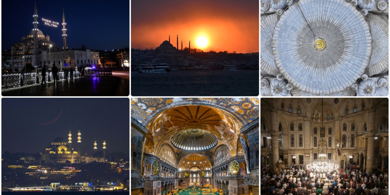 İstanbul'un Camileri Kadim Geleneklerle Ramazanın Manevi Atmosferine Hazır