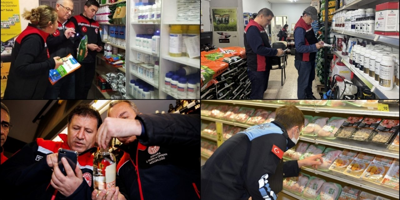 Tarım ve Orman Bakanlığı Geçen Yıl 1,3 Milyonu Aşkın Gıda Denetimi Yaptı