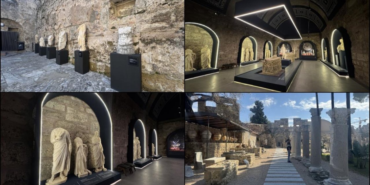 Yenilenen Side Müzesi Ziyaretçilerini Medeniyetler Tarihinde Yolculuğa Çıkarıyor