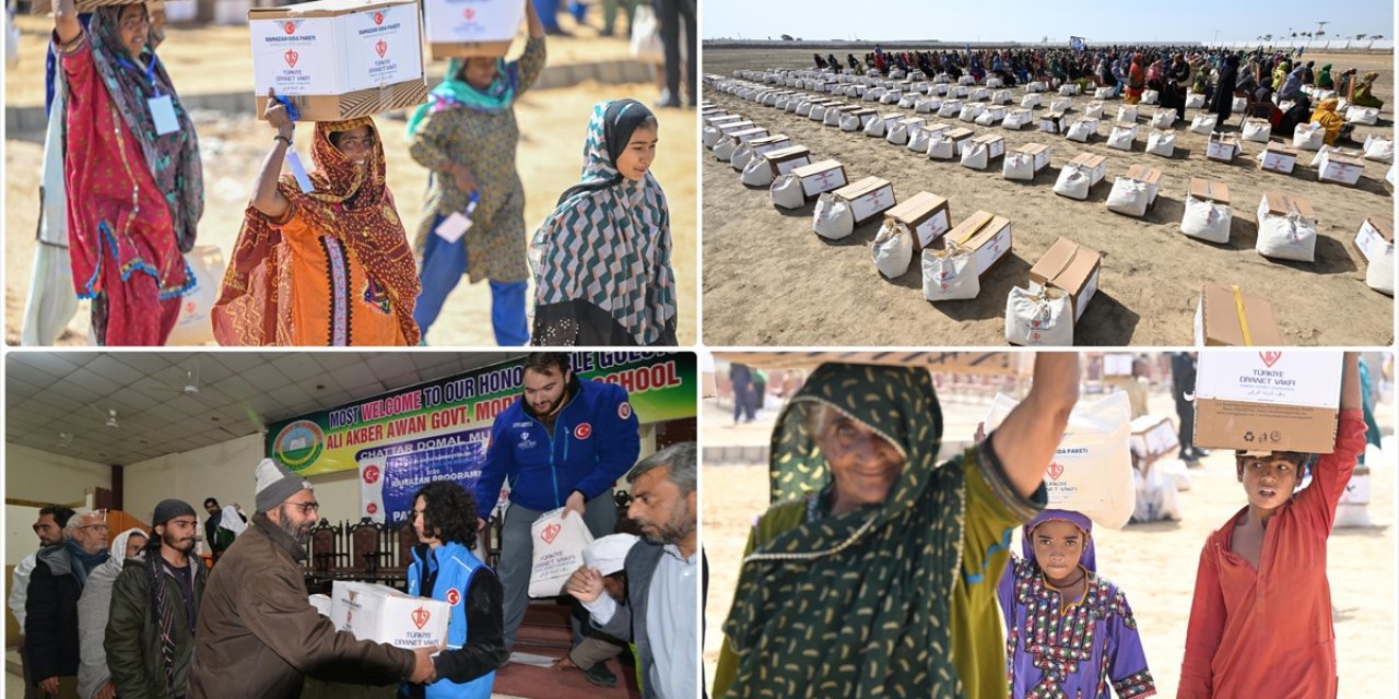Türkiye Diyanet Vakfı Ramazanda Pakistanlıların Yüzünü Güldürüyor