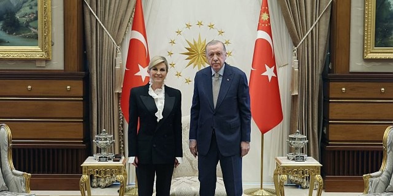 Cumhurbaşkanı Erdoğan, Eski Hırvatistan Cumhurbaşkanı Kitaroviç'i Kabul Etti