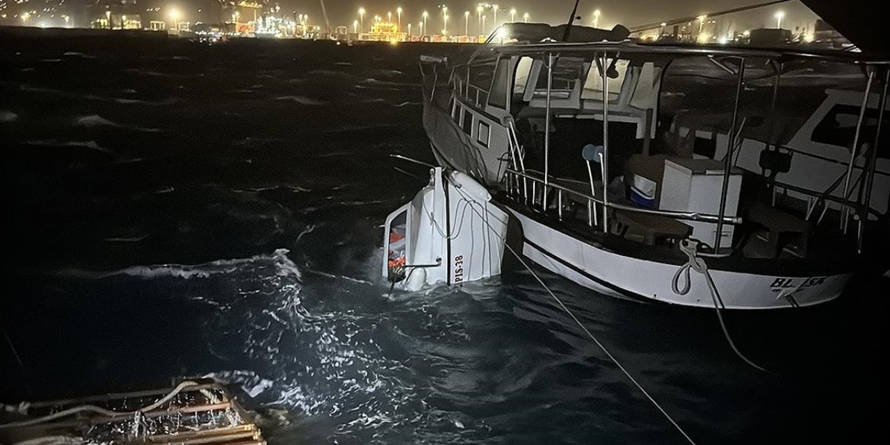 Hatay'da Fırtına Etkili Oldu