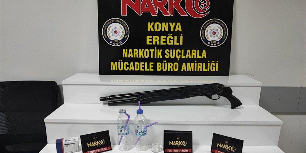 Konya'da Uyuşturucu Operasyonlarında Yakalanan 133 Şüpheliden 34'ü Tutuklandı