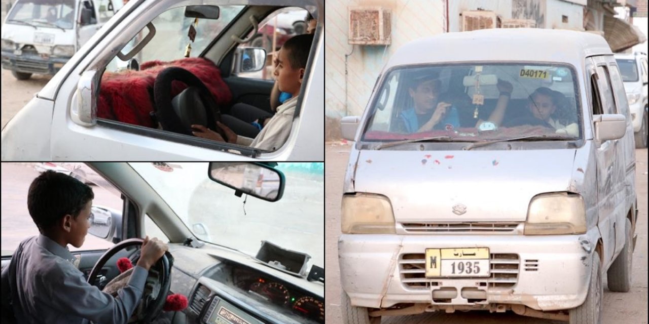 İç Savaş ve İnsani Krizin Yaşandığı Yemen'in Çocuk Şoförleri