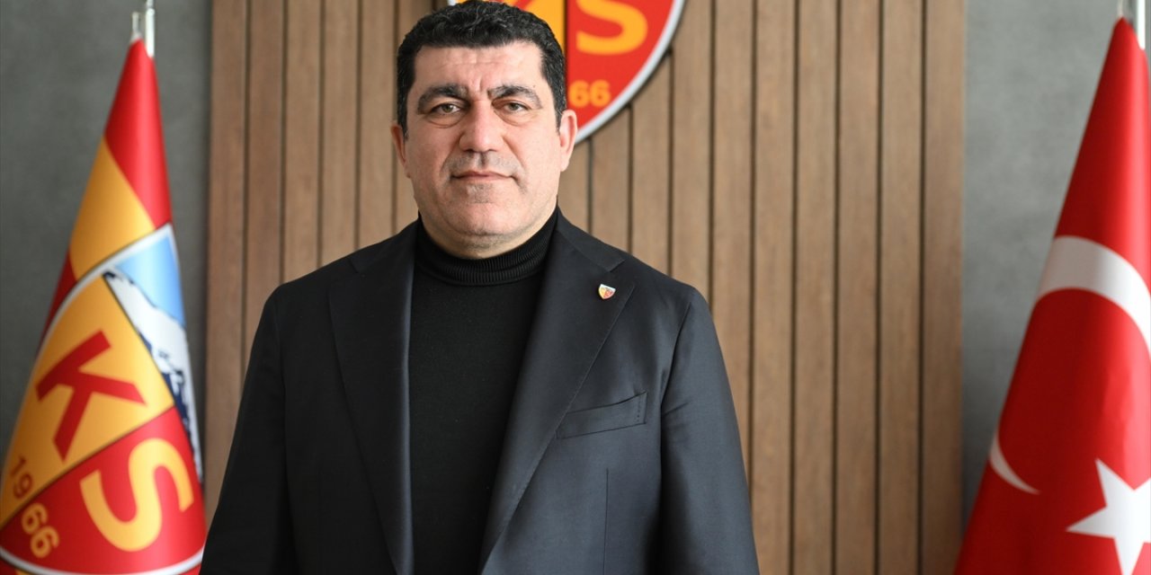 Kayserispor Kulübü Başkanı Nurettin Açıkalın: Oyuncularıma ve Teknik Heyete Güveniyorum