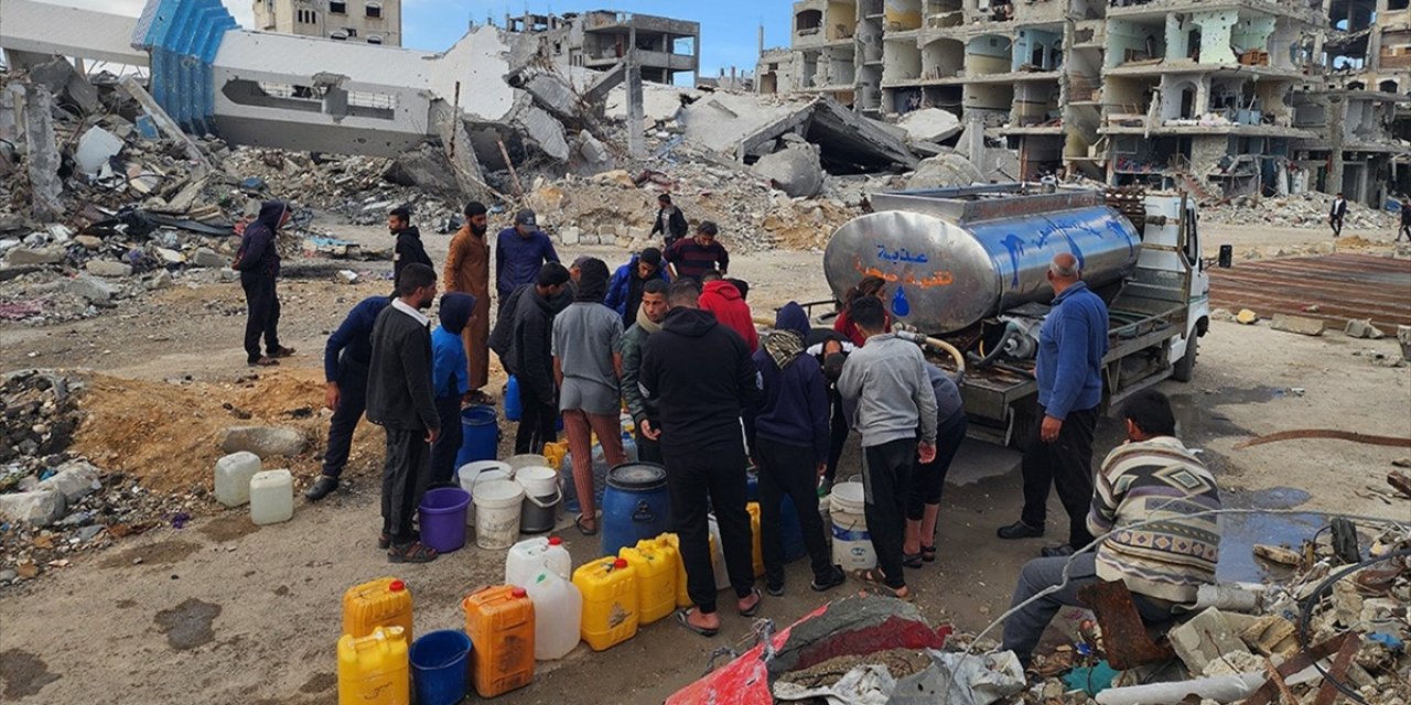 UNICEF: Gazze'de Her 10 Kişiden Sadece 1'i Temiz Suya Erişebiliyor