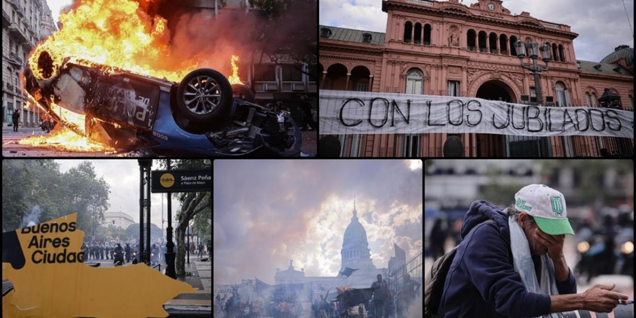 Arjantin'de Hükümet Karşıtı Protestolarda 20 Kişi Yaralandı, 103 Kişi Gözaltına Alındı