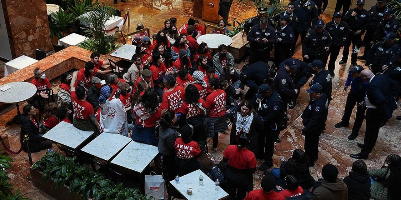 Trump Tower'da Toplanan Amerikalı Yahudi Grup, Filistinli Aktivist Halil'in Serbest Bırakılmasını İstedi