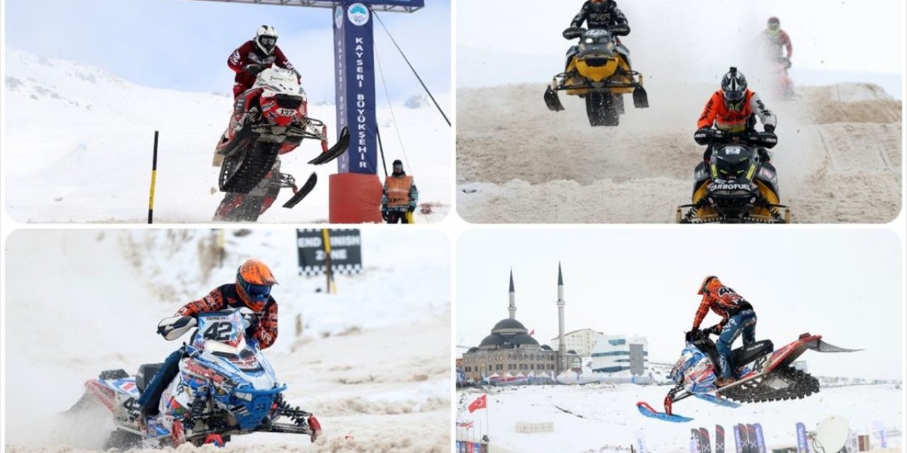 Dünya Kar Motosikleti Şampiyonası Yarın Kayseri'de Başlıyor