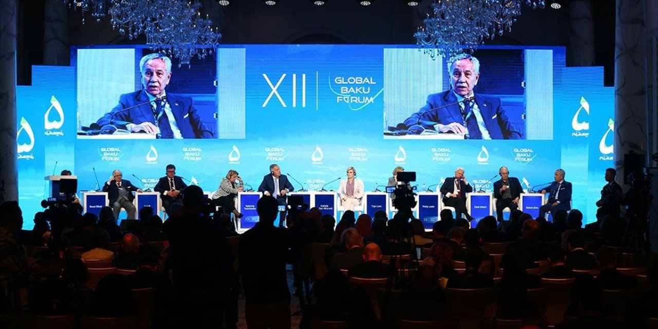 12. Küresel Bakü Forumu'nda Filistin-İsrail Barışı Konuşuldu