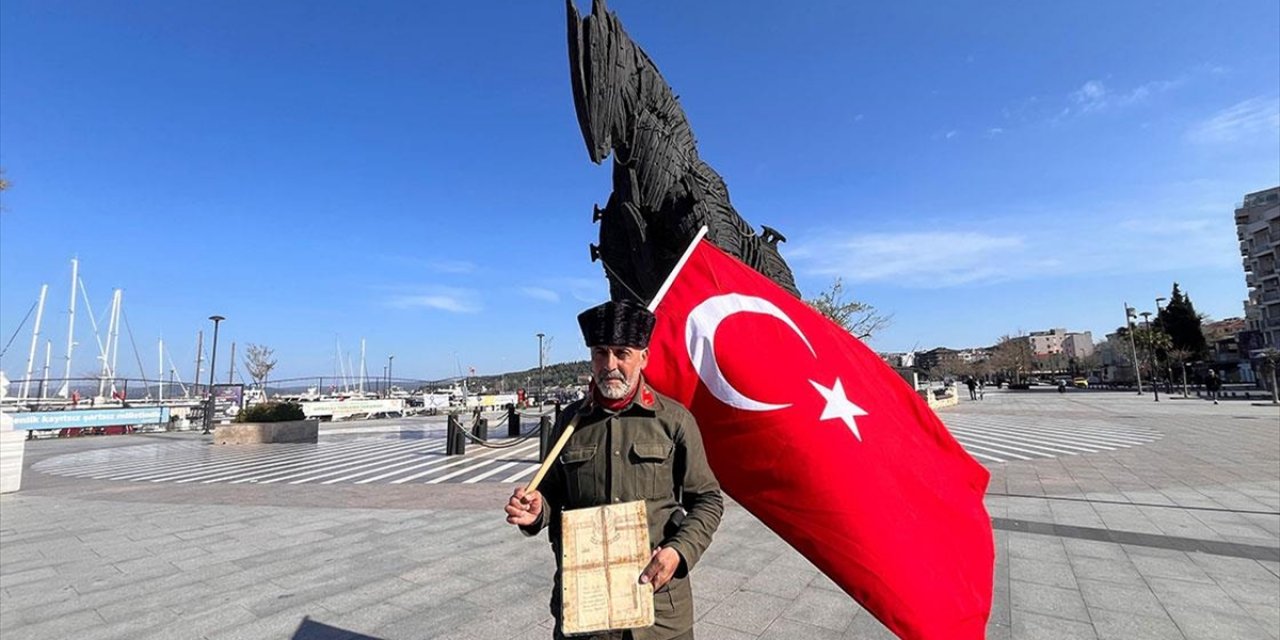 Şehitler İçin 7 Yıldır İstanbul'dan Çanakkale'ye Yürüyen Gümüş 375 Kilometre Yol Katetti