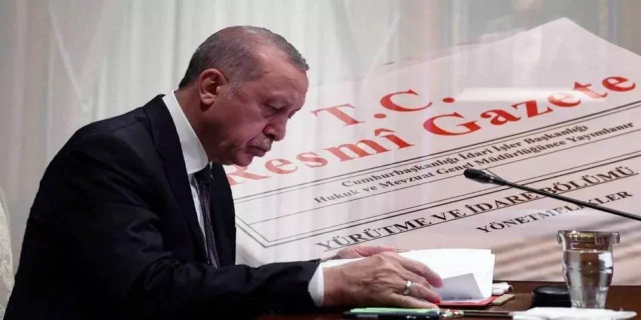 Erdoğan'dan Atama ve Görevden Alma Kararları!