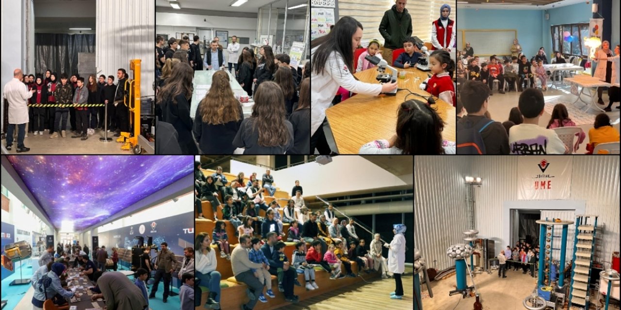 Bilim Merkezleri "Bilim ve Teknoloji Haftası"nda 40 Bin Ziyaretçi Ağırladı