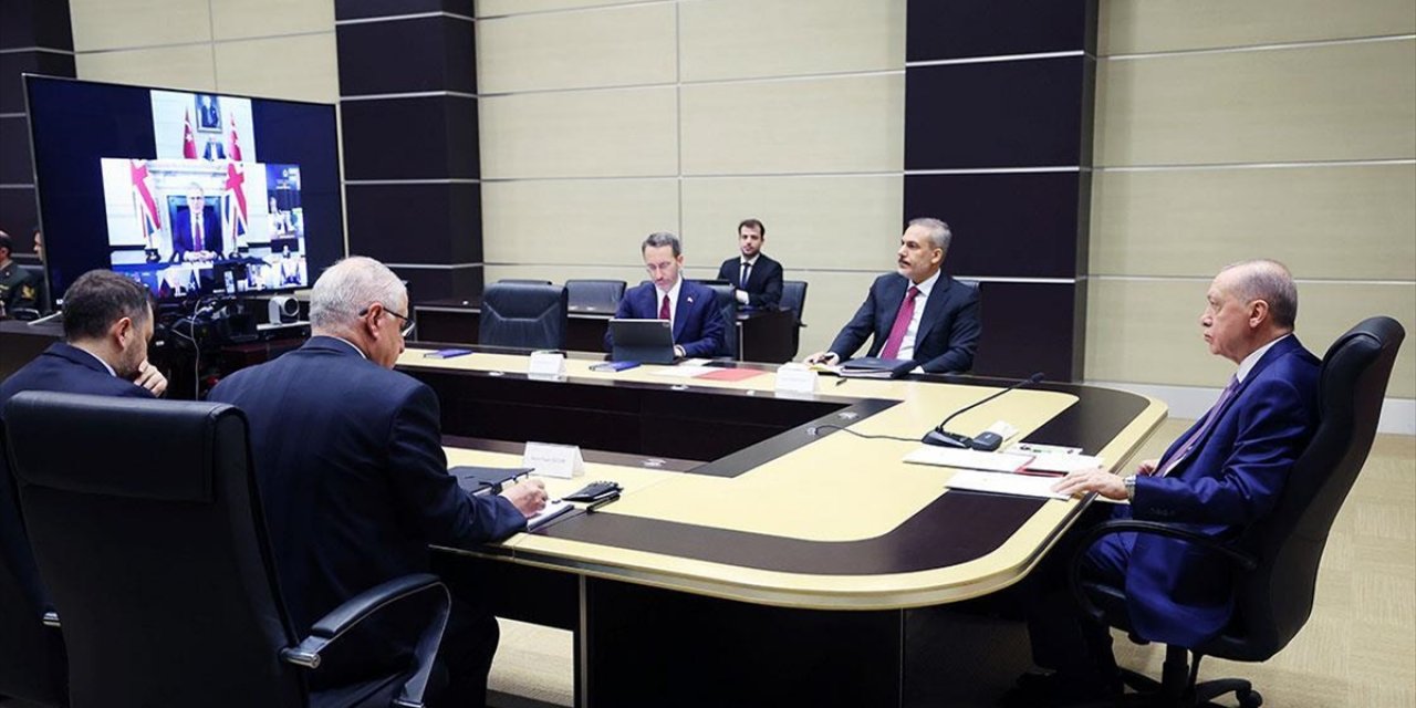 Cumhurbaşkanı Erdoğan, Çevrimiçi Liderler Toplantısı'na Katıldı