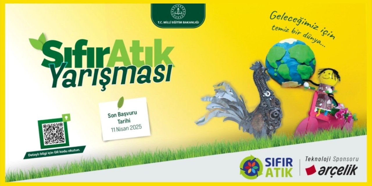 MEB'in Düzenlediği "Sıfır Atık Yarışması" Başvuruları Başladı