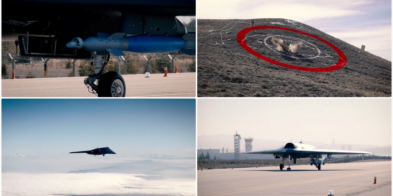 Anka Iıı'ten Aselsan'ın LGK-82 Mühimmatıyla Hedefe Tam İsabet