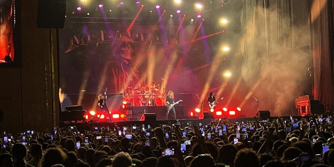 ABD'li Metal Grubu Megadeth İstanbul'da Konser Verecek