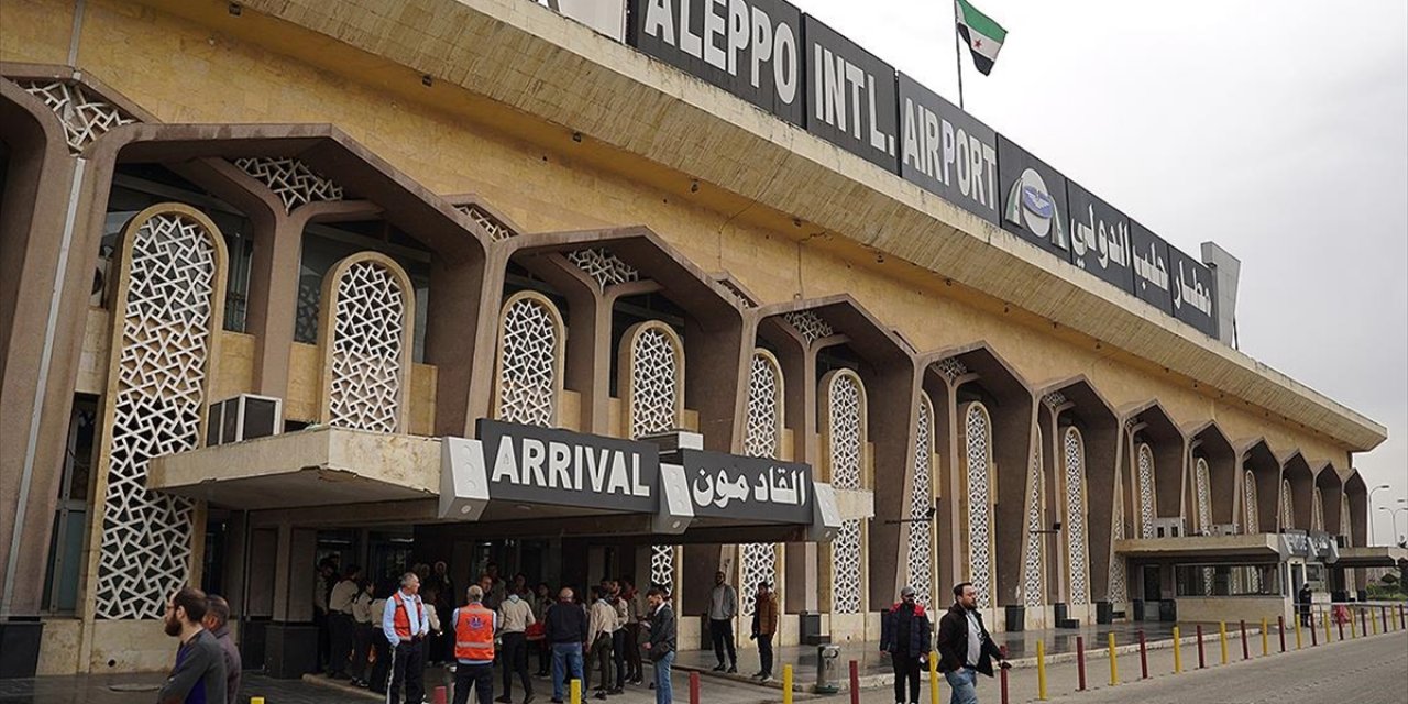Halep Uluslararası Havalimanı Bakım Çalışmalarının Ardından Yeniden Hizmete Açıldı