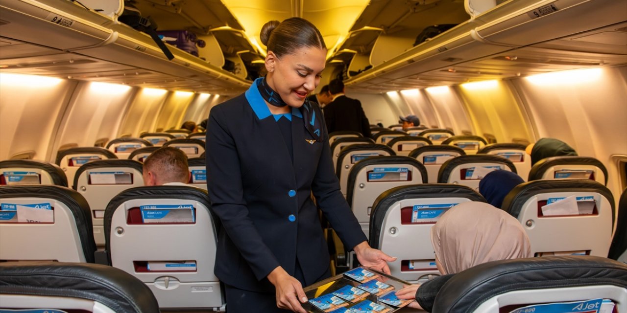 Ajet, Kırgızistan'ın Başkenti Bişkek'e Uçuş Başlattı