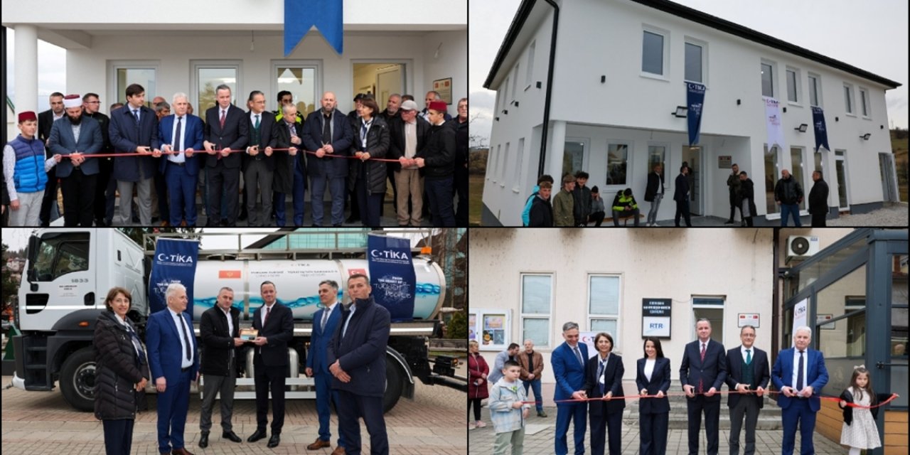 Tika'nın Karadağ'da Yürüttüğü Projelerin Açılışları Yapıldı