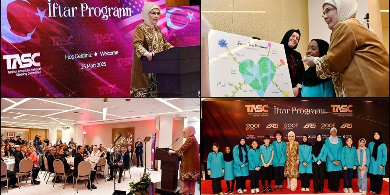 Emine Erdoğan, New York'ta Tasc'ın İftar Programına Katıldı