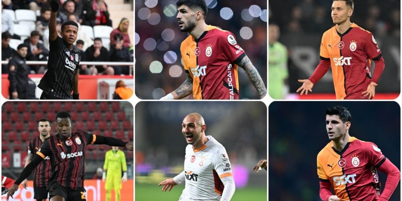 Beşiktaş-Galatasaray Derbisinde 10 Oyuncu "Siftah" Peşinde