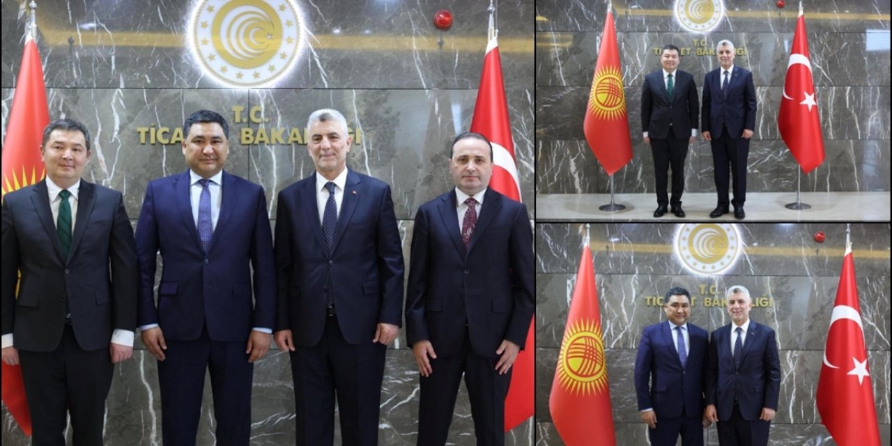 Ticaret Bakanı Bolat, Kırgızistan Heyetiyle Bir Araya Geldi