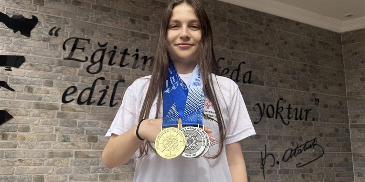 Özel Sporcu Eda Nur Biçer, Dünya Kış Oyunları'ndaki Başarısıyla Göz Doldurdu