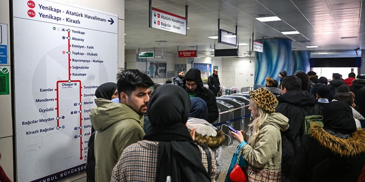 İstanbul'da Metro Seferlerine Bayram Düzenlemesi