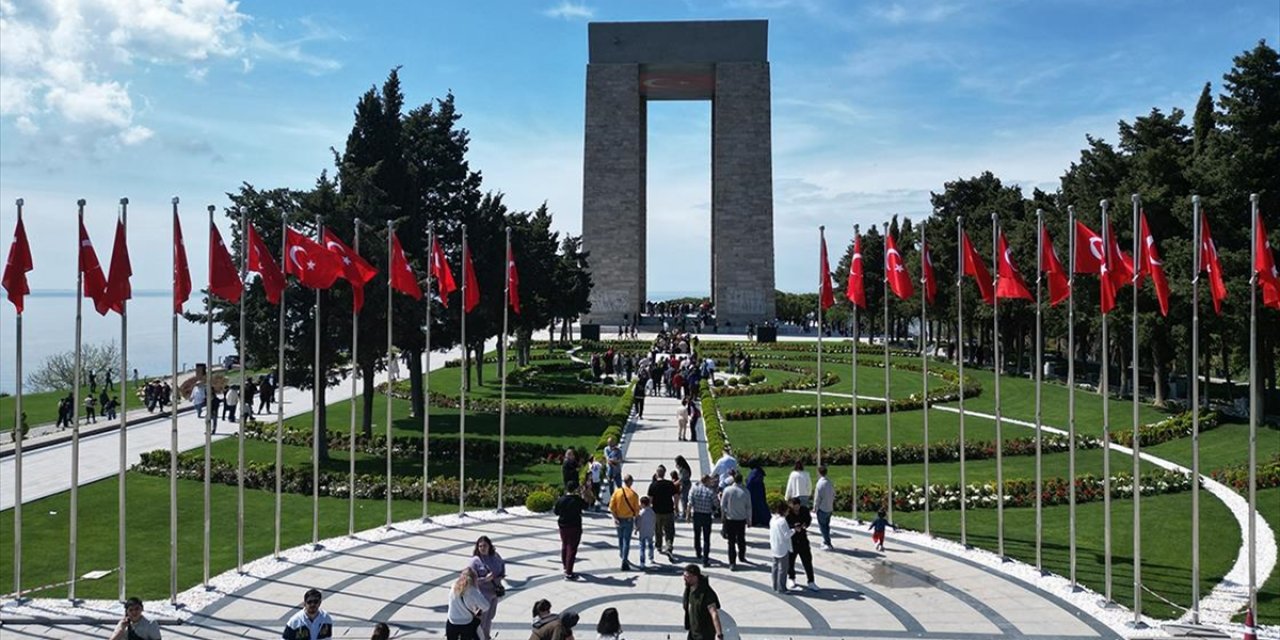 Tarihi Gelibolu Yarımadası'nda Bayram Yoğunluğu Yaşandı