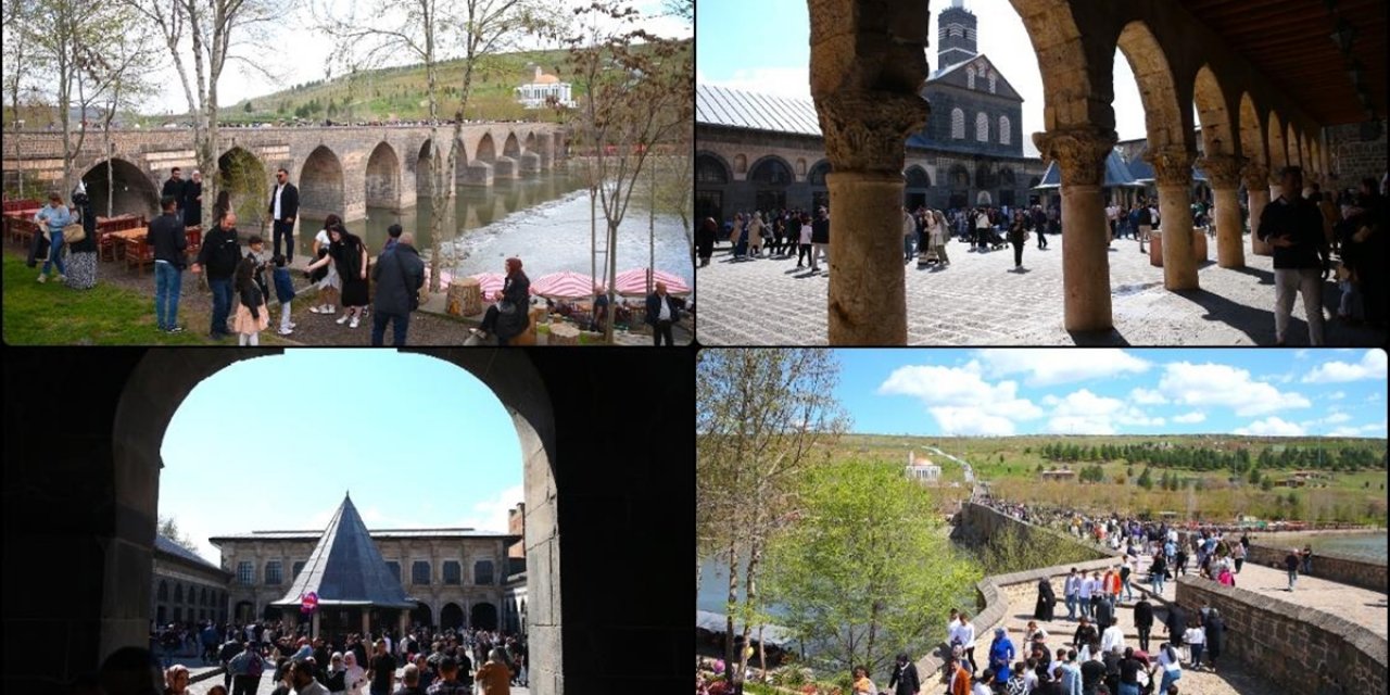 "Medeniyetler Şehri" Diyarbakır'da Bayram Tatilinde Ziyaretçi Yoğunluğu Yaşandı
