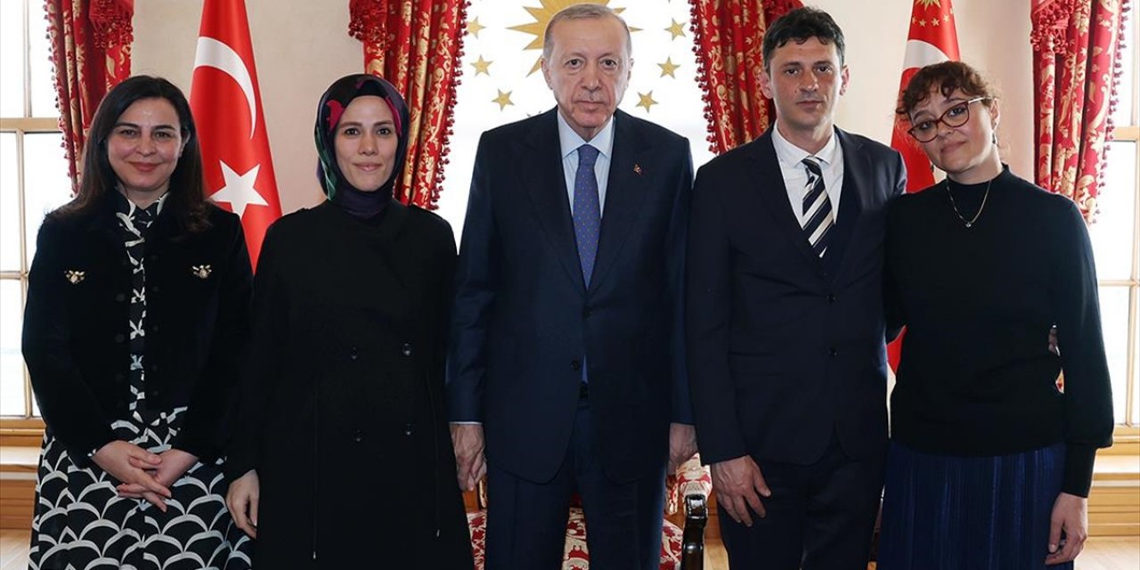 Cumhurbaşkanı Erdoğan, Minguzzi Ailesini Kabul Etti