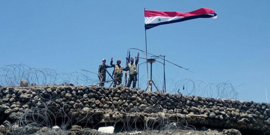 Suriye Ordusu Misket Bombaları Taşıyan Bir İHA’yı Düşürdü