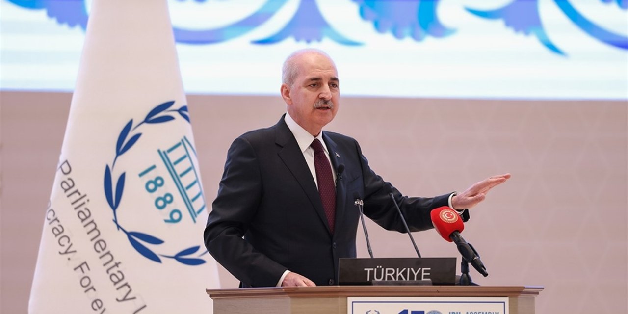 TBMM Başkanı Kurtulmuş: Dünya Parlamentolarını Adil Bir Siyasal Mimarinin Kurulması İçin Çalışmaya Davet Ediyorum
