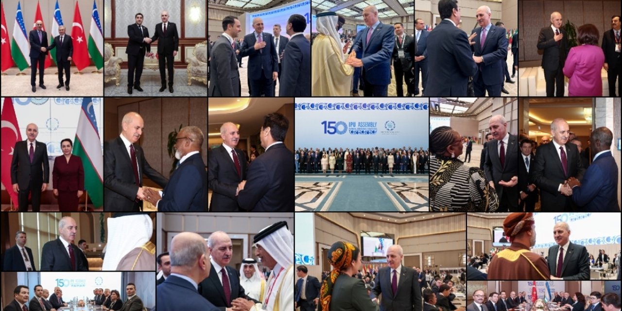 TBMM Başkanı Kurtulmuş'tan Özbekistan'da Yoğun Diplomasi Trafiği