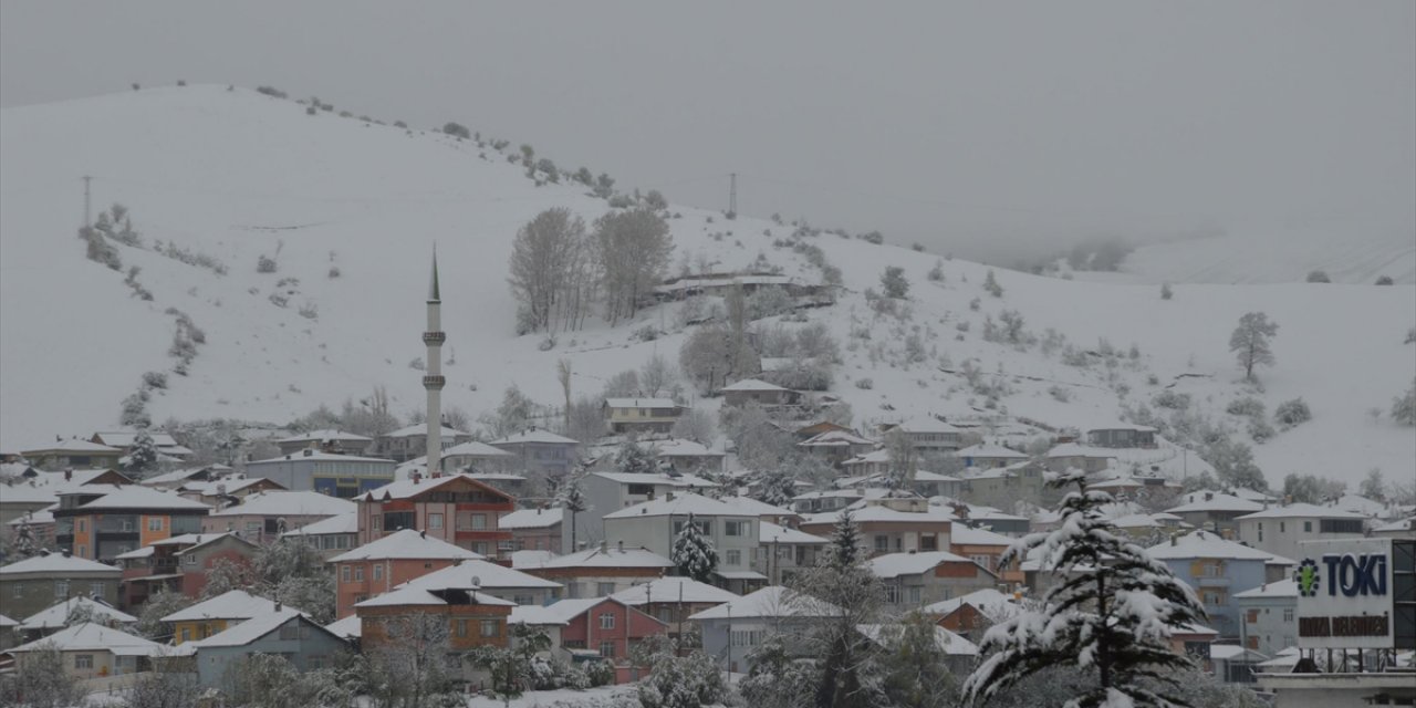 Samsun'un Yüksek Kesimlerinde Kar Etkili Oluyor