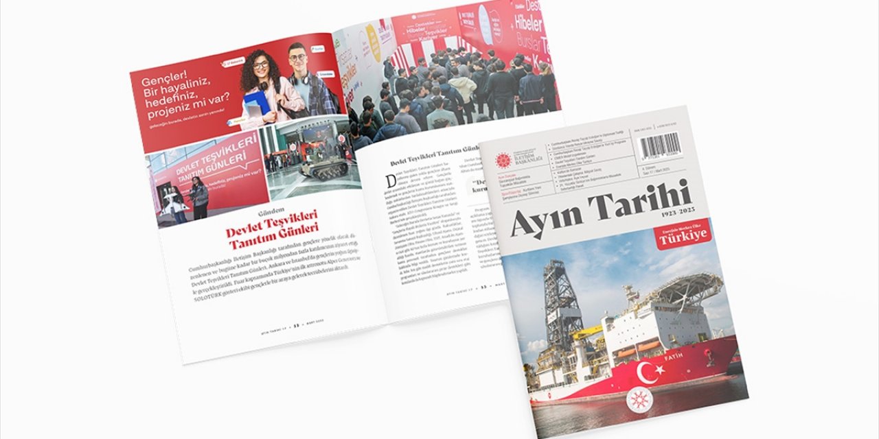 İletişim Başkanlığının "Ayın Tarihi" Dergisinde "Türkiye'nin Enerjisi" Ele Alındı