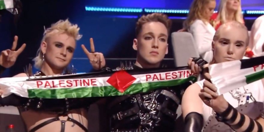 Avrupa Yayın Birliğinden İzlanda'ya Filistin Bayrağı Cezası