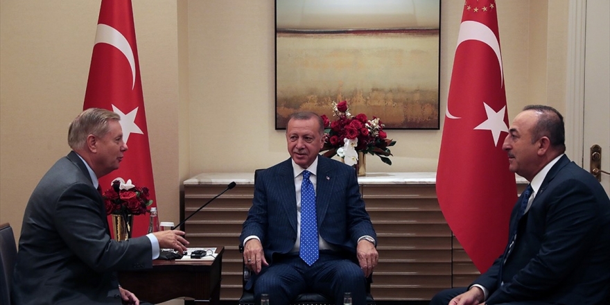 Cumhurbaşkanı Erdoğan ABD Senatörü Graham'ı Kabul Etti
