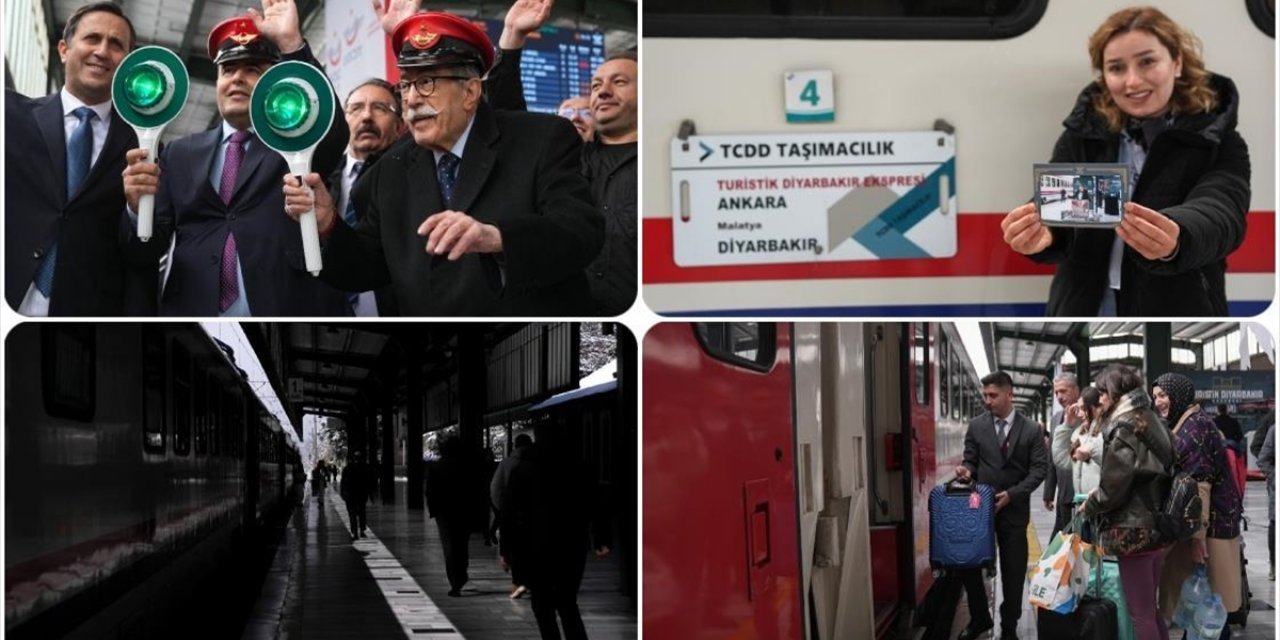 Turistik Diyarbakır Ekspresi Yeni Sezonun İlk Seferi İçin Yola Çıktı