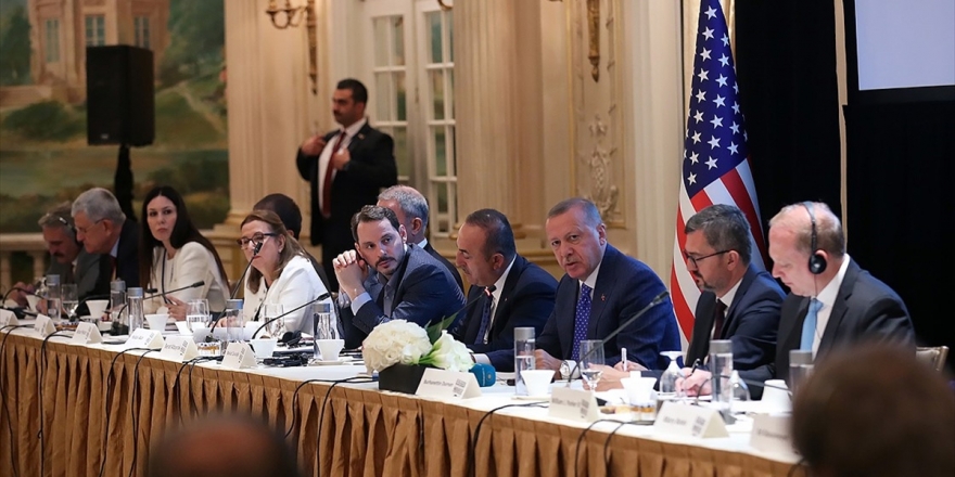 Erdoğan Doğu-Batı Enstitüsü'nce Düzenlenen Toplantıya Katıldı