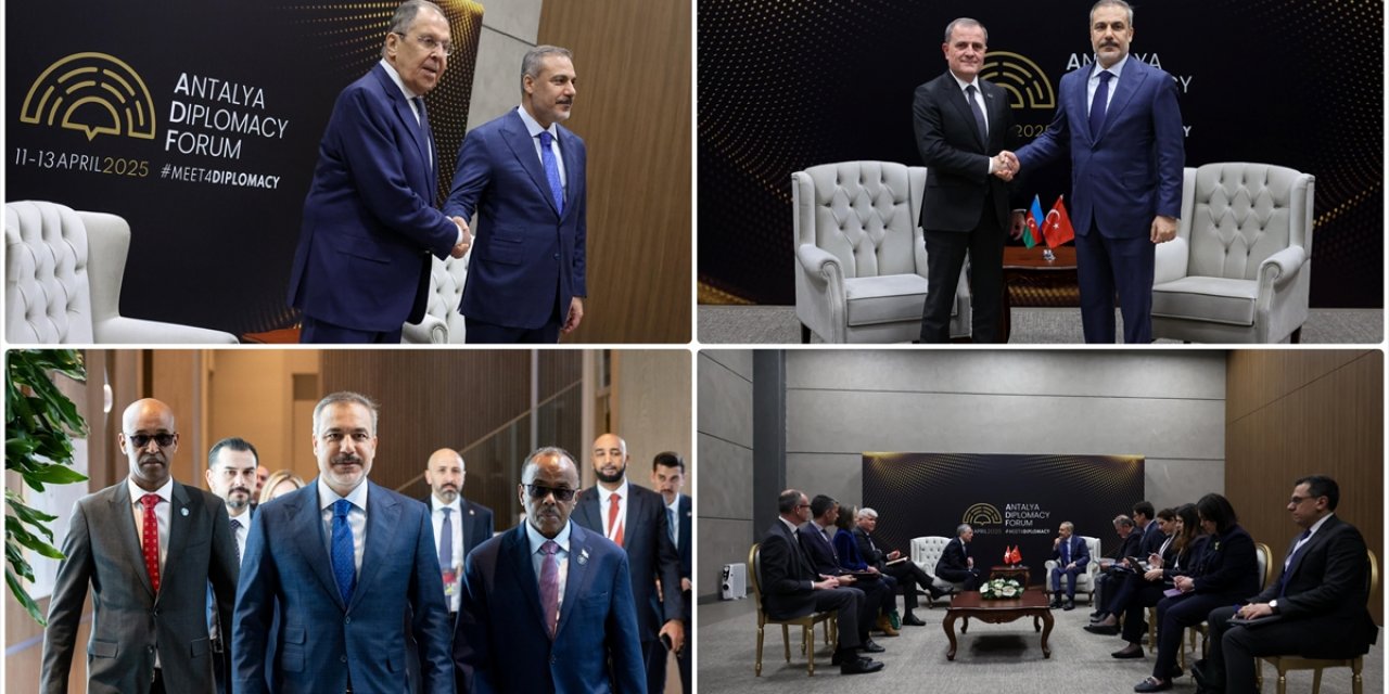 Dışişleri Bakanı Fidan, Antalya Diplomasi Forumu'nda Yoğun Diplomasi Trafiğini Sürdürdü